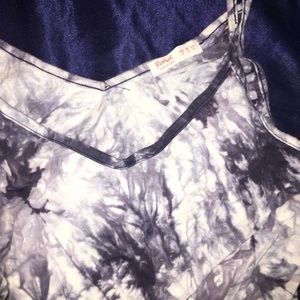Tie-dyed Crop top
